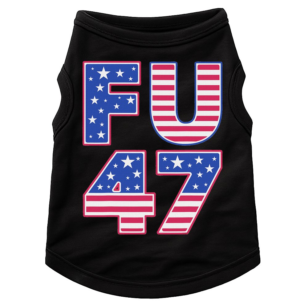 FU 47 Anti Trump Doggie Tank