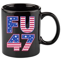 FU 47 Anti Trump 11oz C Handle Ceramic Mug