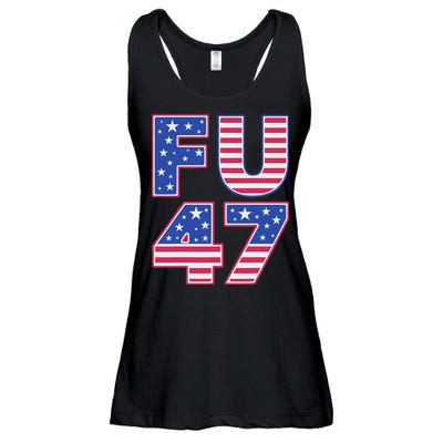 FU 47 Anti Trump Ladies Essential Flowy Tank