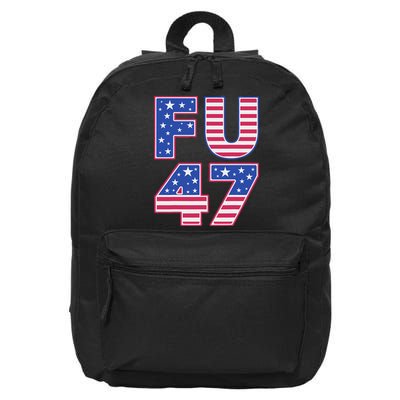 FU 47 Anti Trump 16 in Basic Backpack