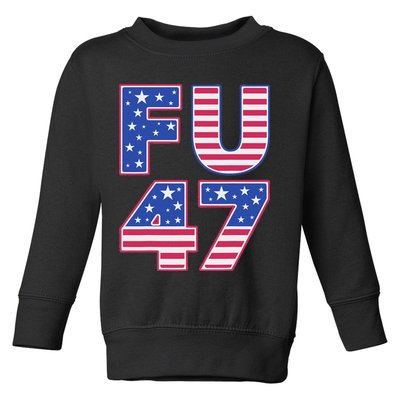 FU 47 Anti Trump Toddler Sweatshirt