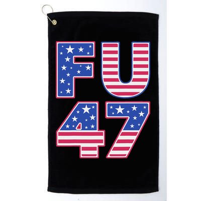 FU 47 Anti Trump Golf Towel