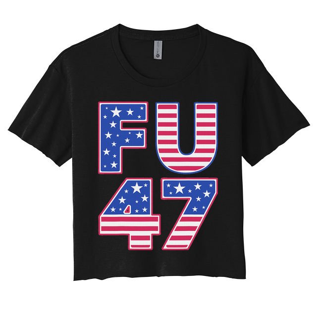 FU 47 Anti Trump Crop Top