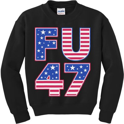 FU 47 Anti Trump Kids Sweatshirt