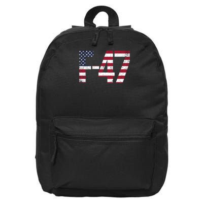 F 47 Aircraft Fighter Jet 6th Generation Fighter 16 in Basic Backpack