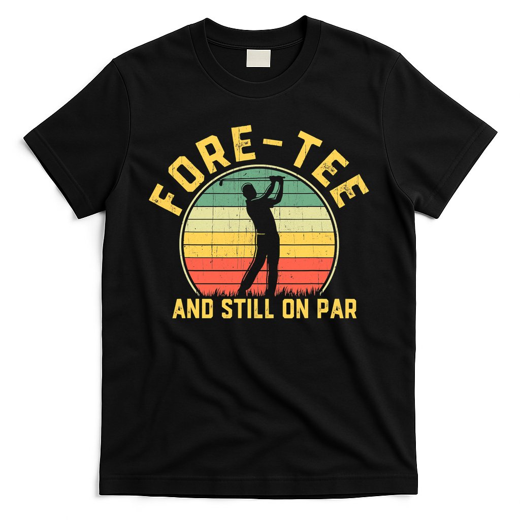 Funny 40th Birthday Golfer Turning 40 Year Old Golfing T-Shirt