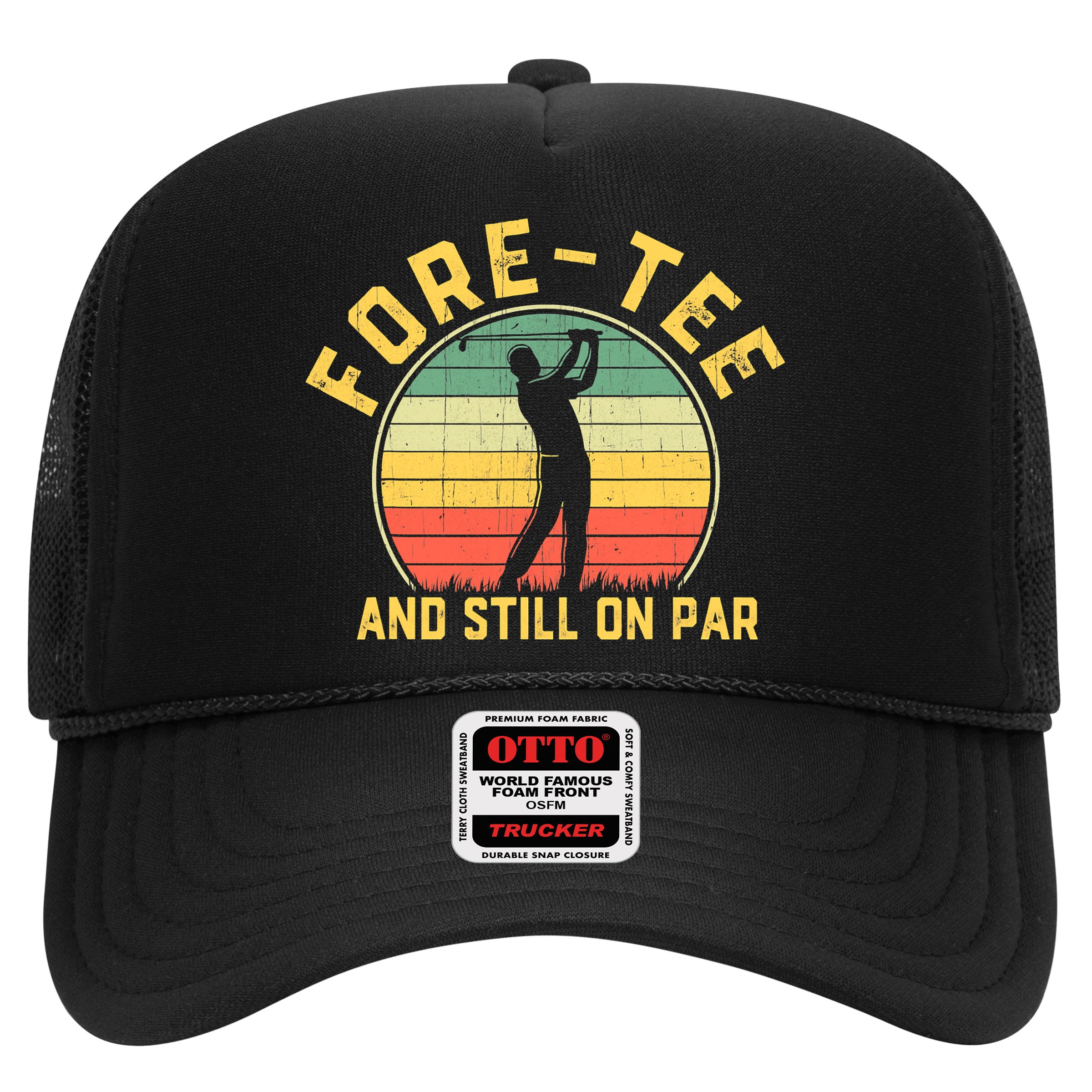 Funny 40th Birthday Golfer Turning 40 Year Old Golfing Hat
