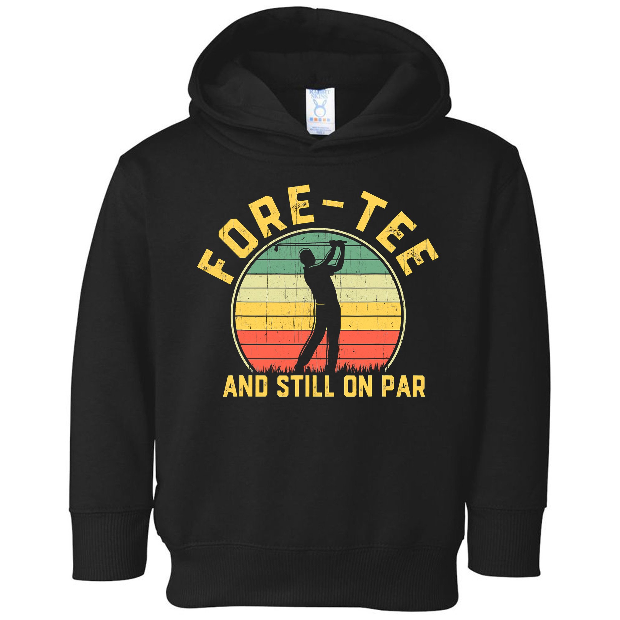Funny 40th Birthday Golfer Turning 40 Year Old Golfing Toddler Hoodie