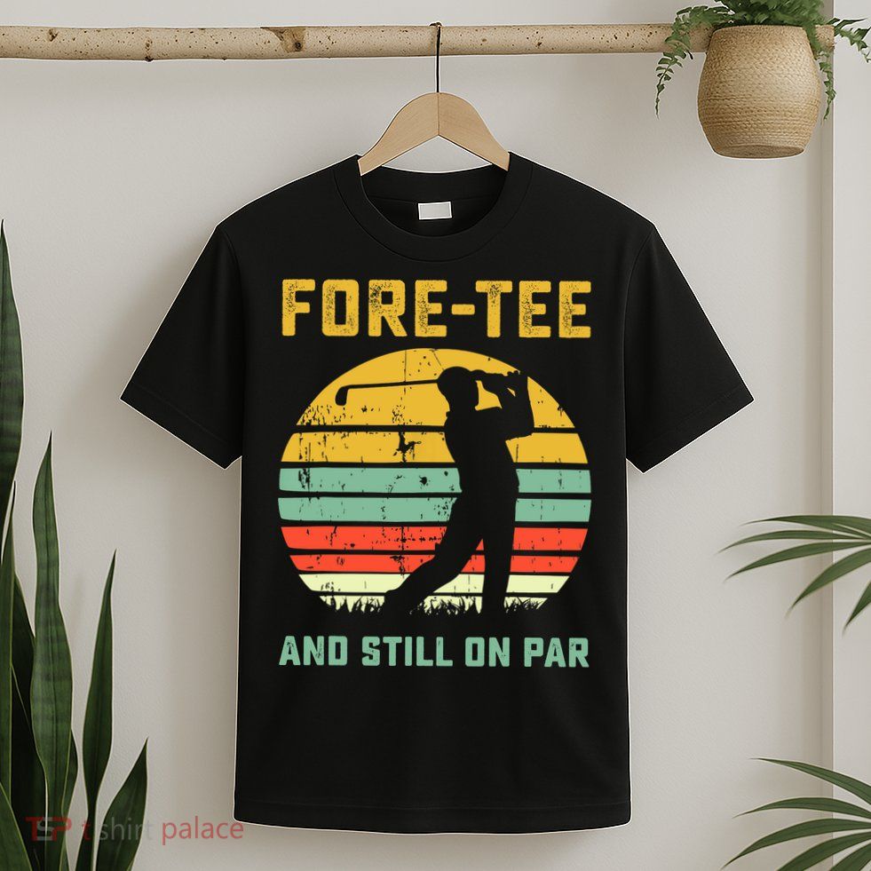 Funny 40th Birthday Golf Pun Golfing 40 Year Old Golfer Tee T-Shirt