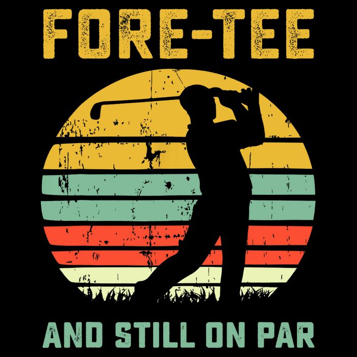 Funny 40th Birthday Golf Pun Golfing 40 Year Old Golfer Tee Wool Snapback Cap