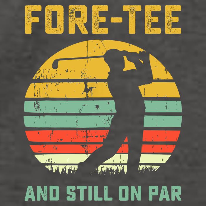 Funny 40th Birthday Golf Pun Golfing 40 Year Old Golfer Tee Vector Backpack