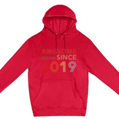 Five 4yr BDay Son Boy Funny 2019 4th 4 Year Old Birthday Premium Pullover Hoodie