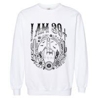 Funny 40th Birthday I Am 39 Plus 1 Middle Finger 39+1 Im 40 Garment-Dyed Sweatshirt