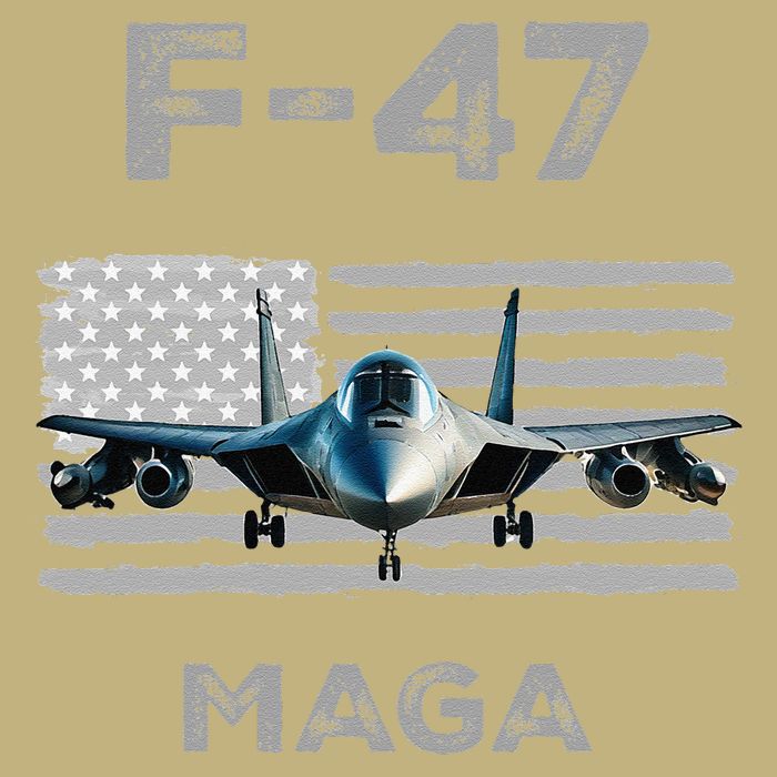 F 47 Fighter Aircraft Jet USA F-47 Fighter Jet Merch Cooling Performance Crew T-Shirt