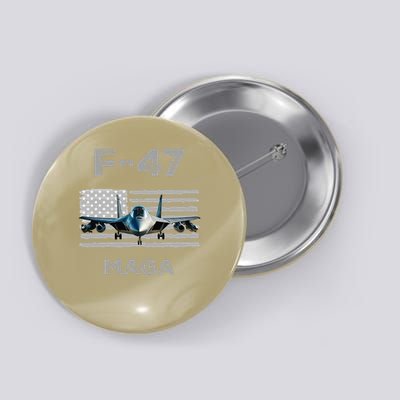 F 47 Fighter Aircraft Jet USA F-47 Fighter Jet Merch Button
