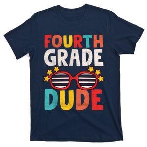 Fourth 4th Grade Dude First Day Of School Student Kids Boy T-Shirt