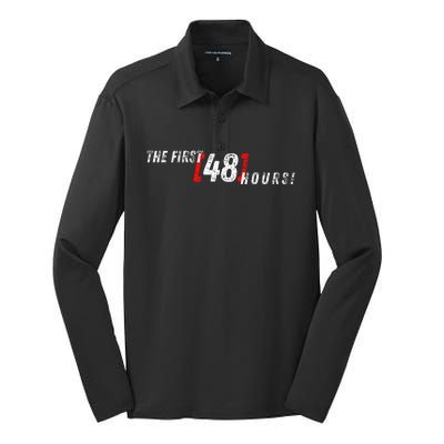 First 48 Hours! Silk Touch Performance Long Sleeve Polo