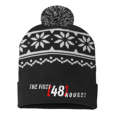 First 48 Hours! USA-Made Snowflake Beanie