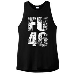 FU 46 Impeach Biden Anti Biden 86 46 Conservative Republican Ladies PosiCharge Tri-Blend Wicking Tank