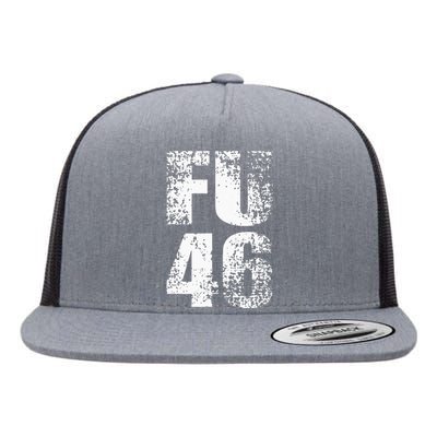 FU 46 Impeach Biden Anti Biden 86 46 Conservative Republican Flat Bill Trucker Hat