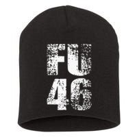 FU 46 Impeach Biden Anti Biden 86 46 Conservative Republican Short Acrylic Beanie