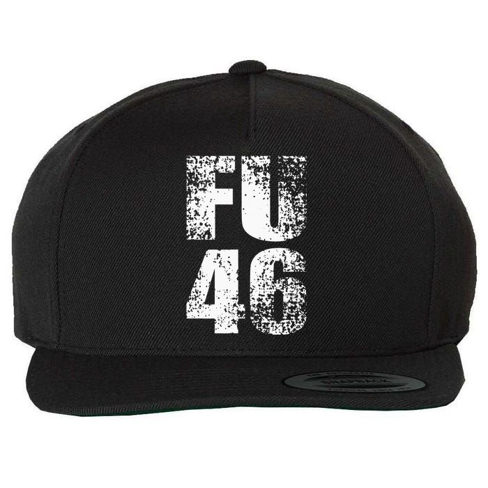 FU 46 Impeach Biden Anti Biden 86 46 Conservative Republican Wool Snapback Cap