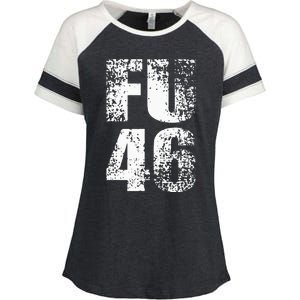 FU 46 Impeach Biden Anti Biden 86 46 Conservative Republican Enza Ladies Jersey Colorblock Tee