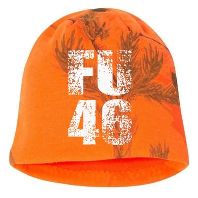 FU 46 Impeach Biden Anti Biden 86 46 Conservative Republican Kati - Camo Knit Beanie