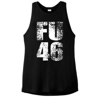 FU 46 Impeach Biden Anti Biden 86 46 Conservative Republican Ladies PosiCharge Tri-Blend Wicking Tank