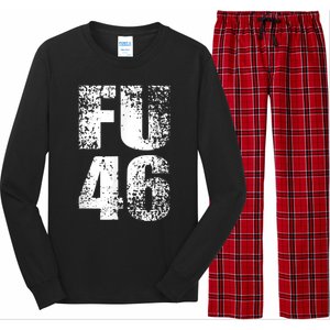 FU 46 Impeach Biden Anti Biden 86 46 Conservative Republican Long Sleeve Pajama Set