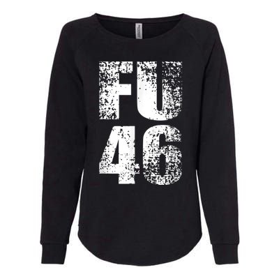 FU 46 Impeach Biden Anti Biden 86 46 Conservative Republican Womens California Wash Sweatshirt