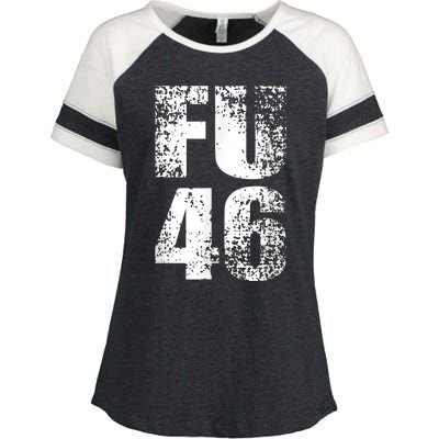 FU 46 Impeach Biden Anti Biden 86 46 Conservative Republican Enza Ladies Jersey Colorblock Tee