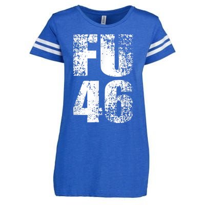 FU 46 Impeach Biden Anti Biden 86 46 Conservative Republican Enza Ladies Jersey Football T-Shirt