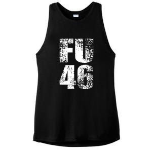 FU 46 Impeach Biden Anti Biden 86 46 Conservative Republican Ladies PosiCharge Tri-Blend Wicking Tank