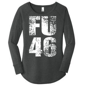 FU 46 Impeach Biden Anti Biden 86 46 Conservative Republican Women's Perfect Tri Tunic Long Sleeve Shirt