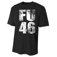 FU 46 Impeach Biden Anti Biden 86 46 Conservative Republican Performance Sprint T-Shirt