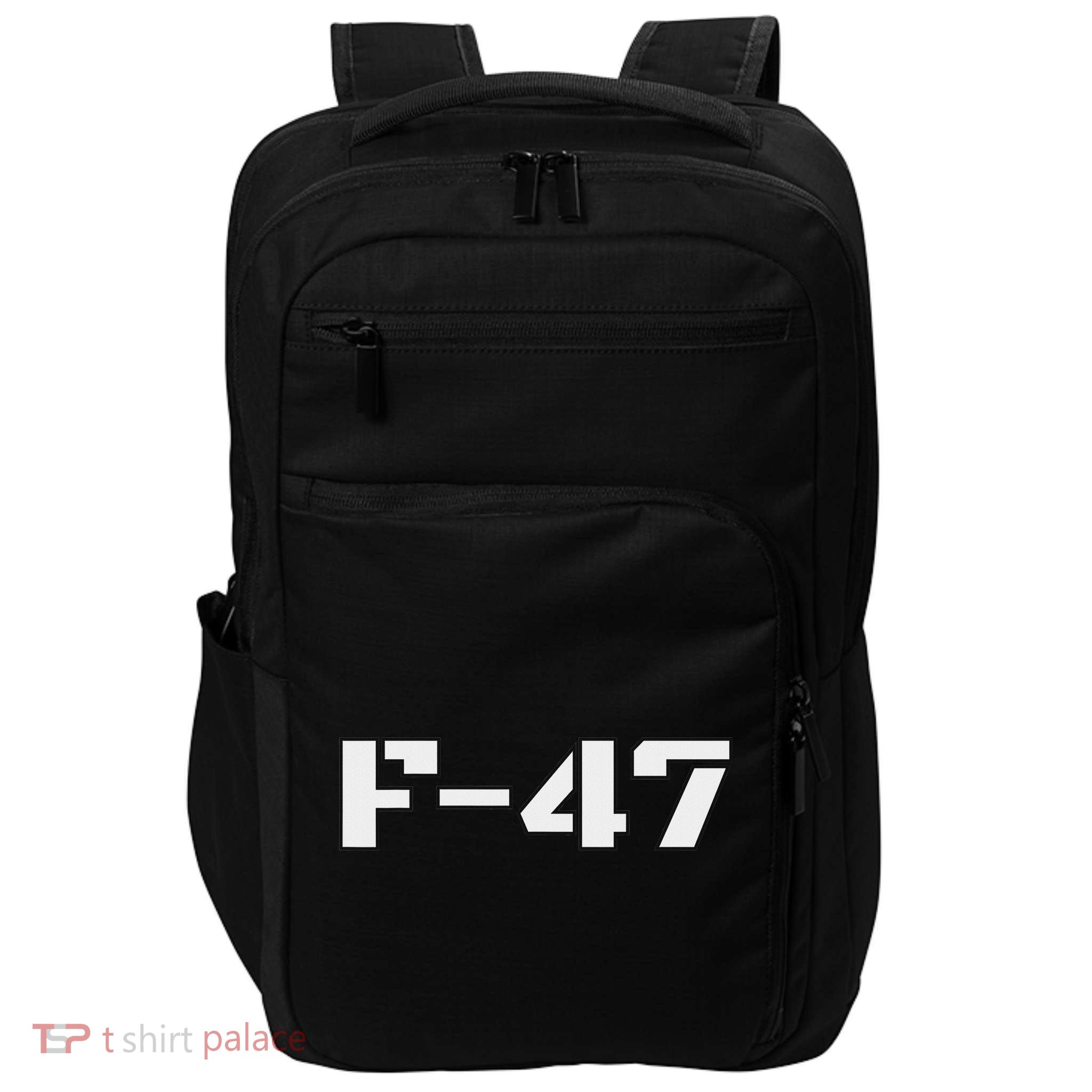 F 47 Next Generation Fighter Jet Aviation Airshow Impact Tech Backpack