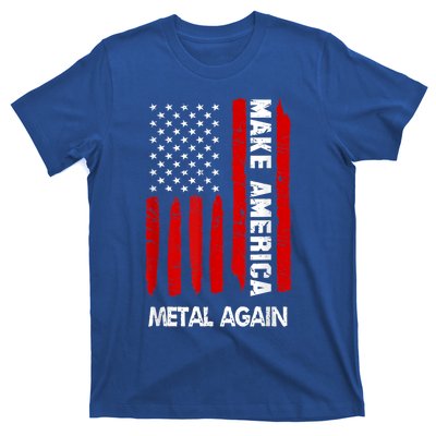 Forth 4th Of July Gift Funny Outfit Make America Metal Again Cute Gift T-Shirt