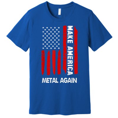 Forth 4th Of July Gift Funny Outfit Make America Metal Again Cute Gift Premium T-Shirt