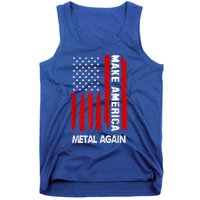 Forth 4th Of July Gift Funny Outfit Make America Metal Again Cute Gift Tank Top