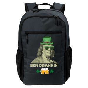 Franklin 4th Of July Tee Ben Drankin Benjamin Franklin Great Gift Daily Commute Backpack