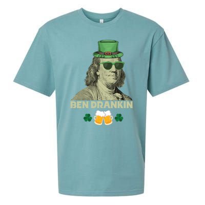 Franklin 4th Of July Tee Ben Drankin Benjamin Franklin Great Gift Sueded Cloud Jersey T-Shirt