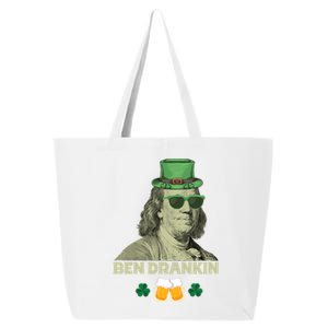 Franklin 4th Of July Tee Ben Drankin Benjamin Franklin Great Gift 25L Jumbo Tote