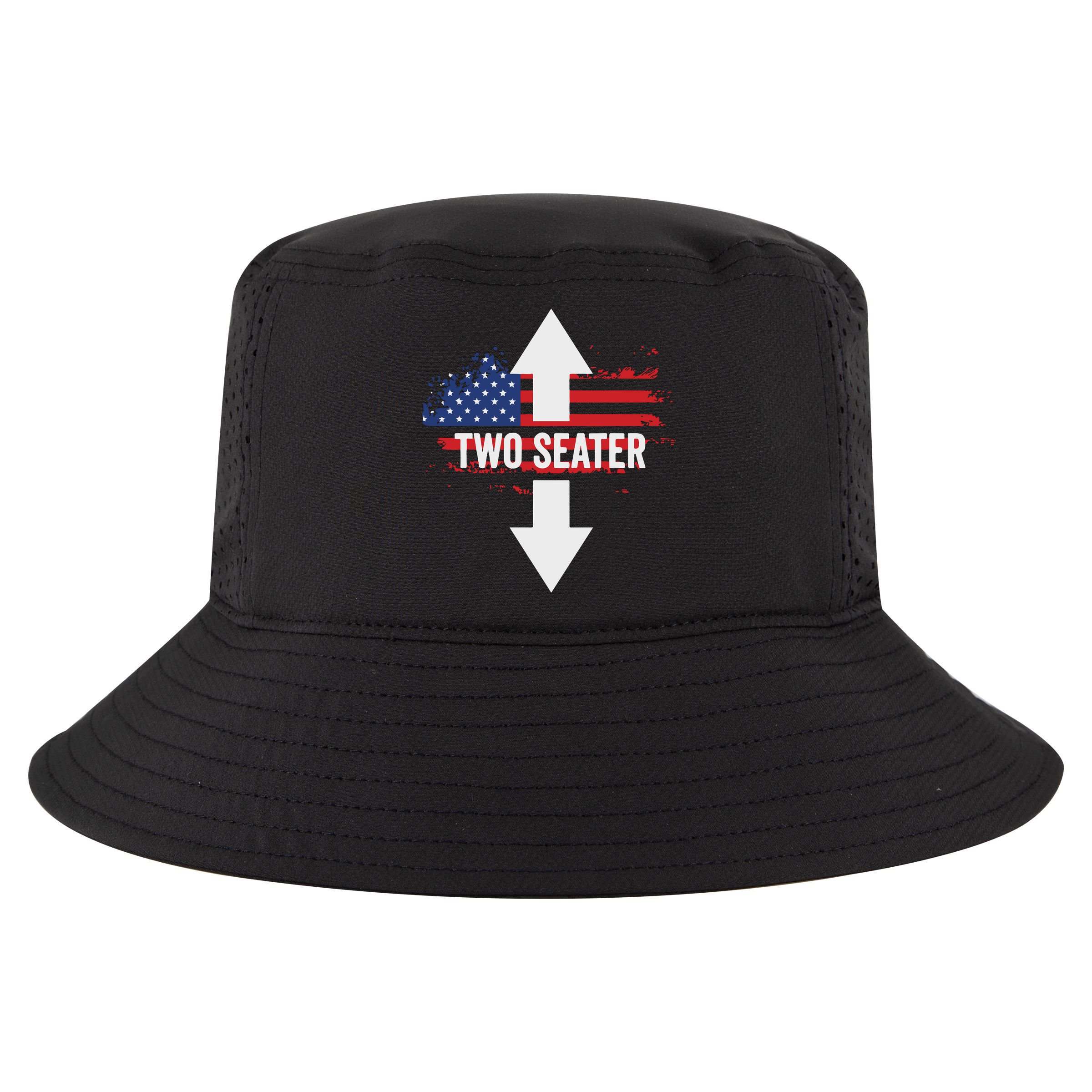 Funny 4th Of July Dirty Two Seater Cool Comfort Performance Bucket Hat