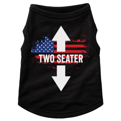 Funny 4th Of July Dirty Two Seater Doggie Tank