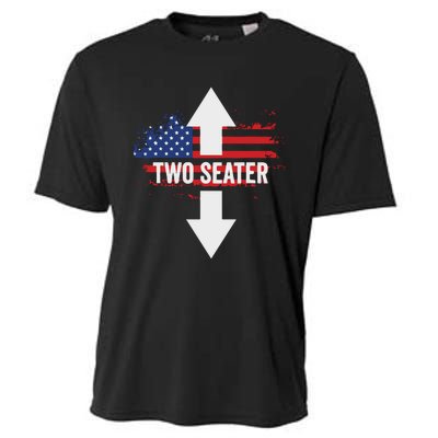 Funny 4th Of July Dirty Two Seater Cooling Performance Crew T-Shirt