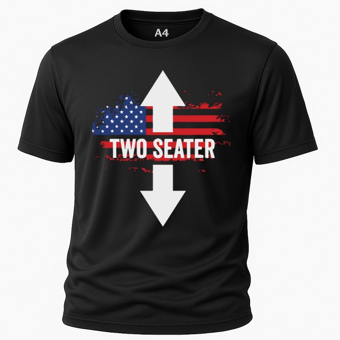 Funny 4th Of July Dirty Two Seater Cooling Performance Crew T-Shirt