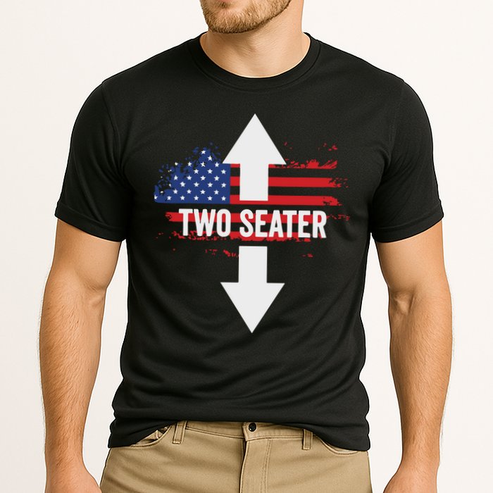Funny 4th Of July Dirty Two Seater Cooling Performance Crew T-Shirt