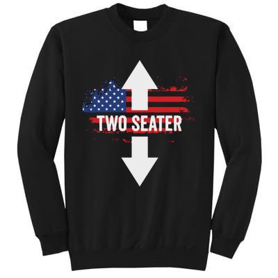 Funny 4th Of July Dirty Two Seater Sweatshirt