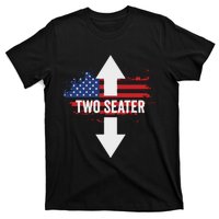 Funny 4th Of July Dirty Two Seater T-Shirt